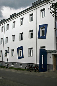 Tübingen, общежитие, Французский квартал, французский, город, Баден-Вюртемберг, Университетский город