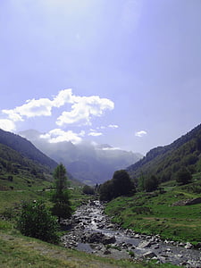 Franţa, Pyrénées, peisaj, turism, Midi-Pirinei, Europa, Valea