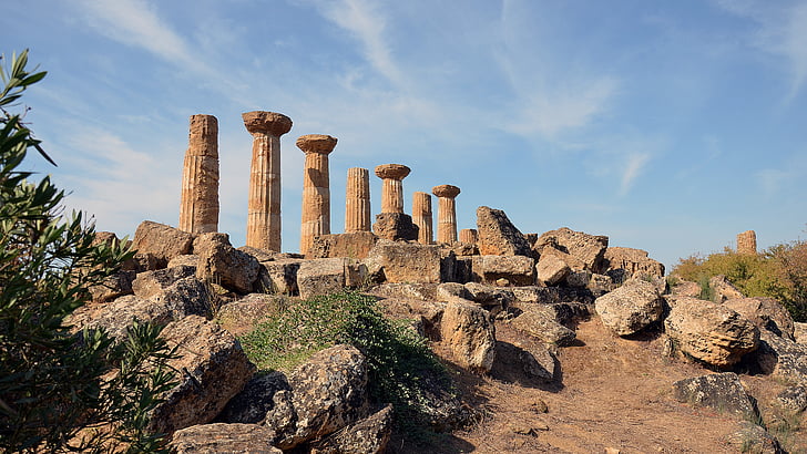 Sicilia, sito archeologico, Valle dei templi