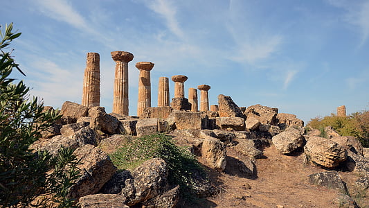 Sicilien, arkæologiske område, Templernes dal
