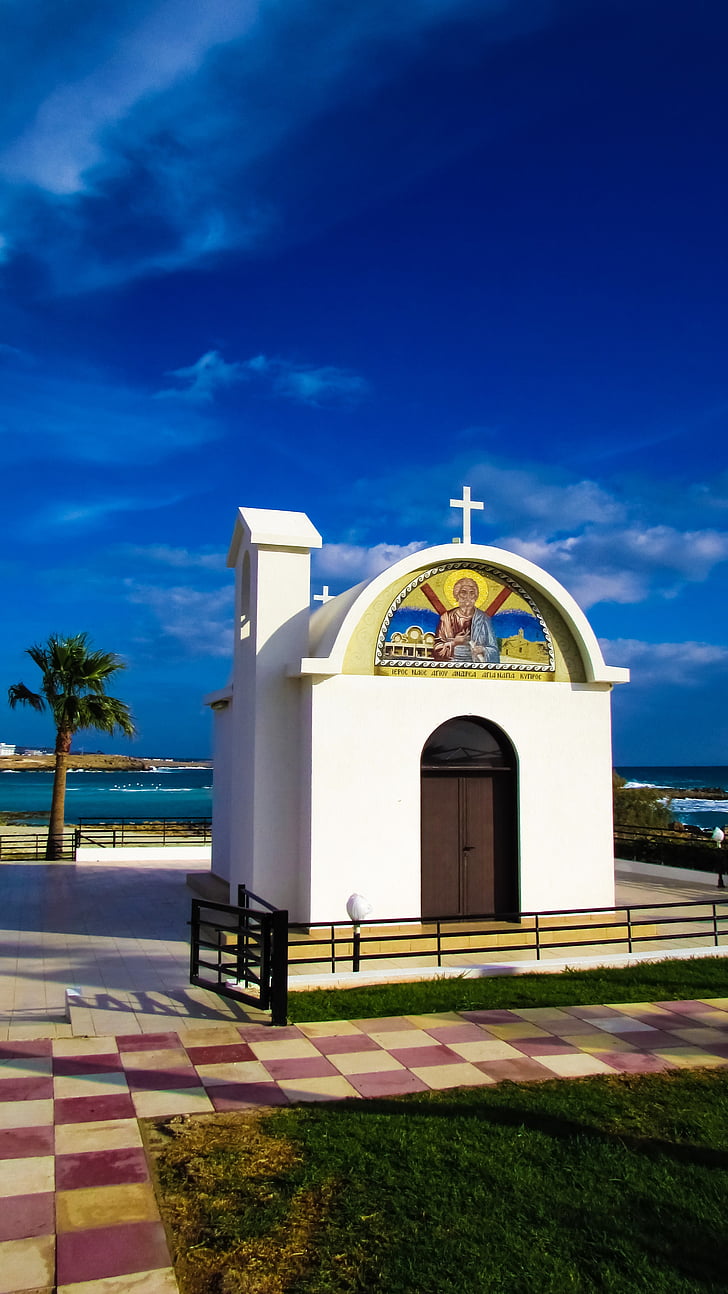 Cypern, Ayia napa, Ayios andreas, Kapel, kirke, ortodokse, religion