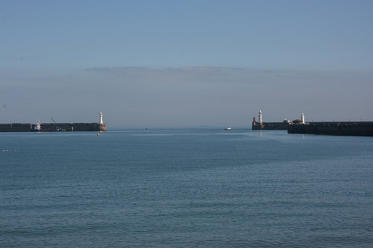 anglais channel, Mar, Dover, l’Angleterre