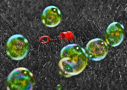 soap bubbles, color key, ck, editing, red, soap, toys