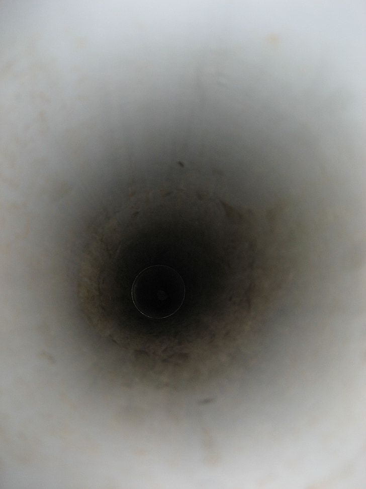 tube, inside, hole