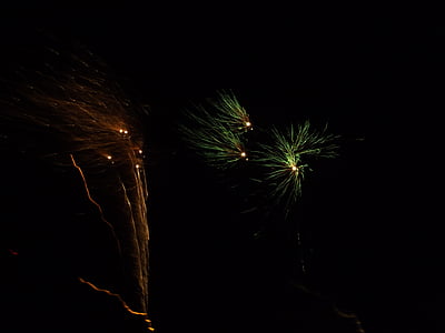 Sylvester, Feuerwerk, 2013, Jahr, Tag des neuen Jahres, Silvester
