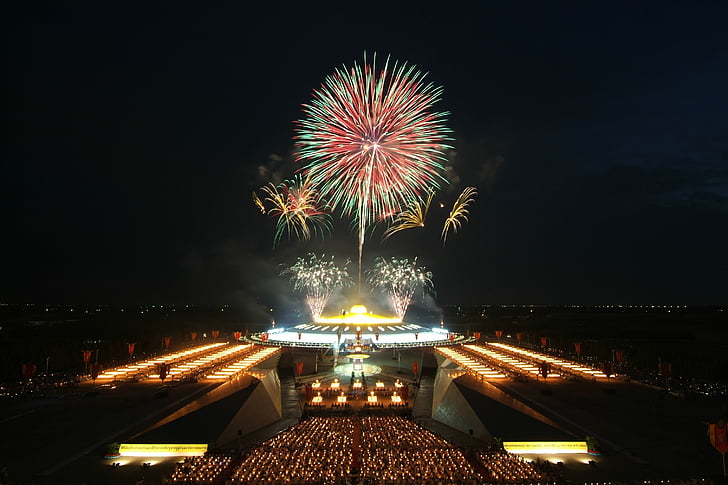 2016, świętować, celebracja, Koncert, 31 grudnia, zdarzenia, fajerwerk