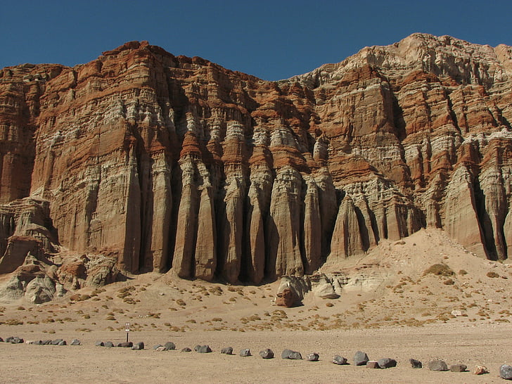Red rock canyon, kaya oluşumu, Turuncu, taş, çöl, doğal, doğa