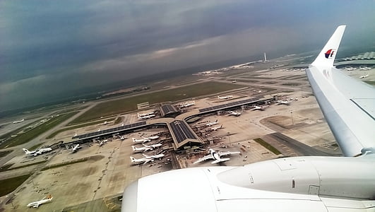 항공, 말레이시아, 항공사, klia2, 쿠알라룸푸르, 공항, 비행기
