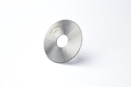 saw blade, gear, sawtooth, equipment, turning, single Object, isolated