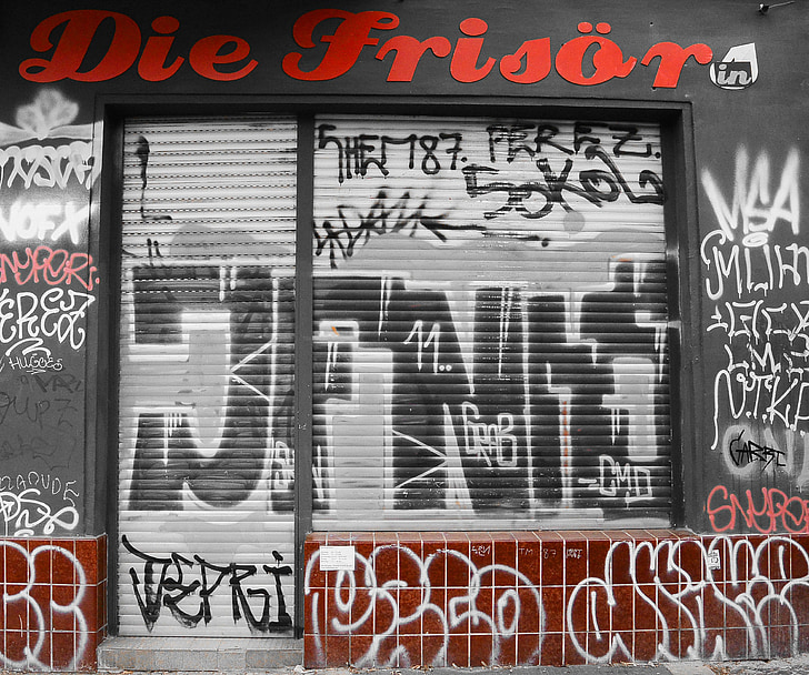 graffiti, straatkunst, stedelijke kunst, muurschildering, sproeier, muur, graffiti muur