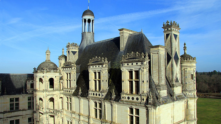 Chambord, Castle, Frankrig, arkitektur, berømte sted, historie
