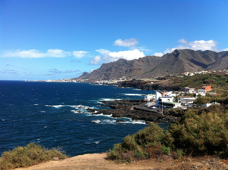 techina, Tenerife, Insulele Canare, Costa, peisaj