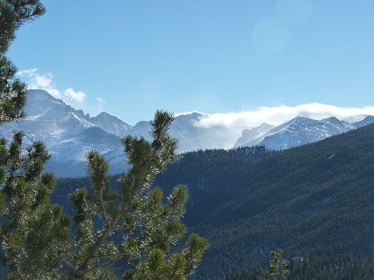 planine, Colorado, stjenovite planine, priroda, Države, putovanja, slikovit