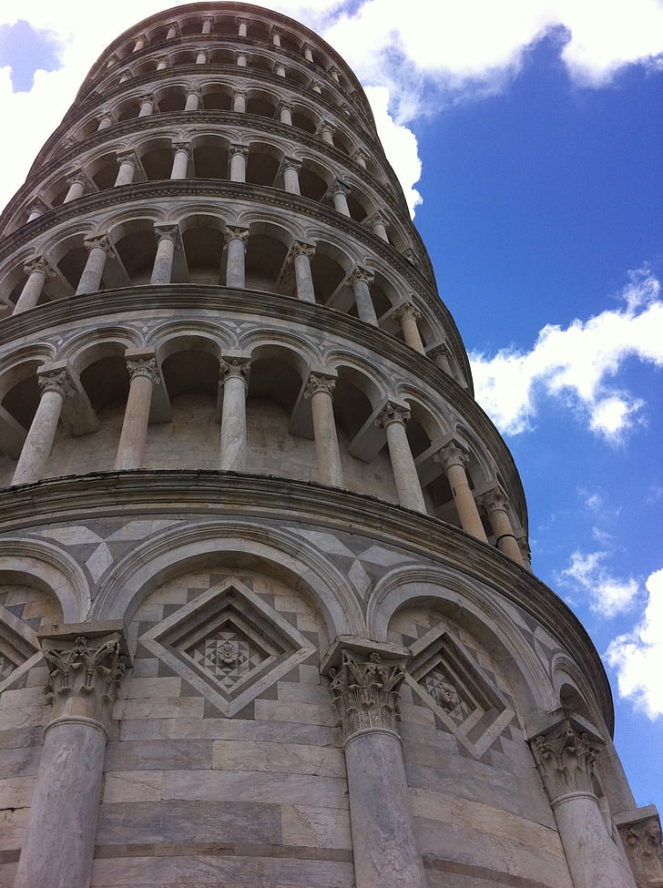 Pisa, Torre, Toscana, arkkitehtuuri, katedraali, kuuluisa place, kirkko