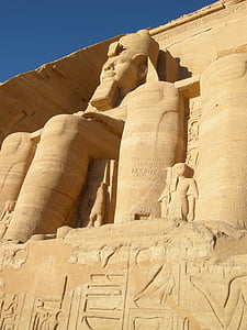 Egypte, Abu simbel, Tempel van ramses