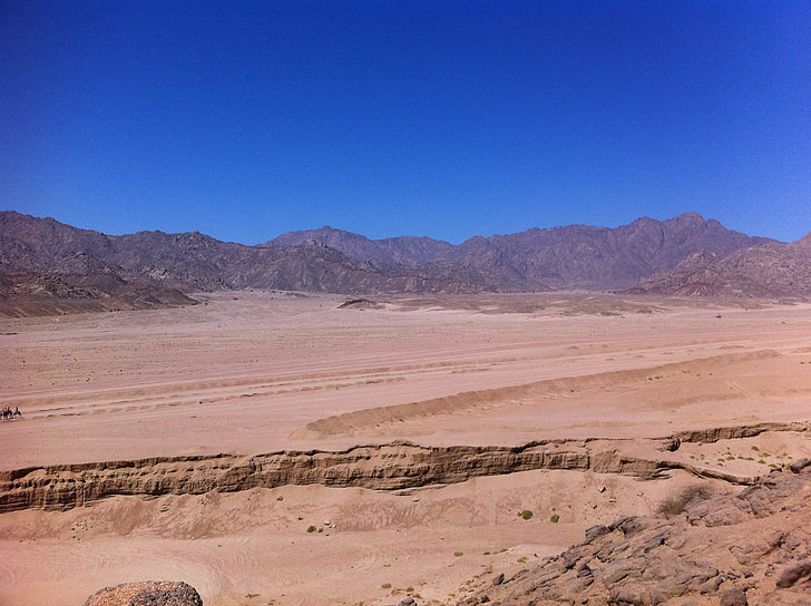 woestijn, zand, Egypte, Sharm el-shiek, hemel, Bergen, droog