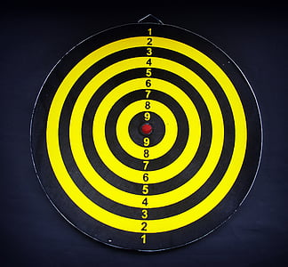 target, goal, aiming, dartboard, aim, focus, arrow