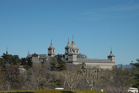 El escorial, Mosteiro, património, san lorenzo, despejo, arquitetura, paisagem