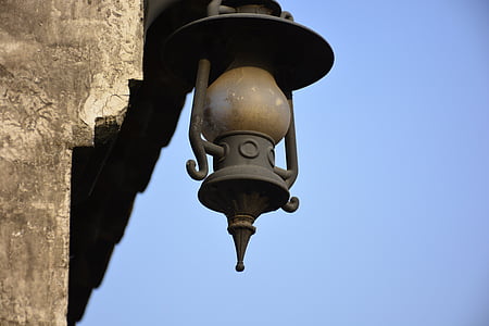 lampe, vicissitudes, temps, lampe électrique, lanterne, architecture