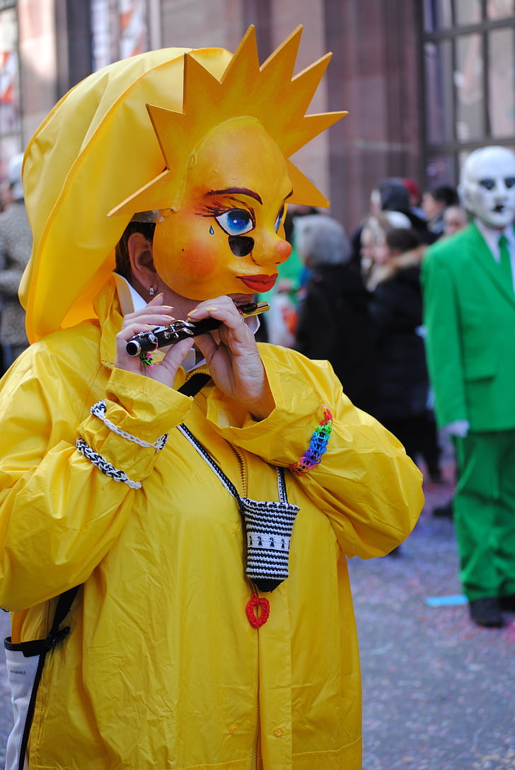 mask, carnival, basler fasnacht 2015