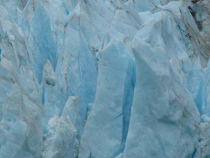 serranogletscher, Gletscher, Chile, Südamerika, Patagonien, Landschaft, Eis
