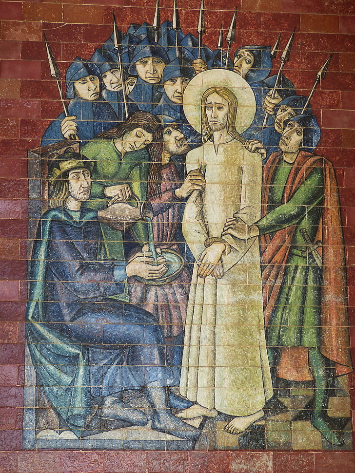 mosaik, passion, Fatima, förlägga av pilgrimsfärd, pilgrimsfärd, Portugal, tror
