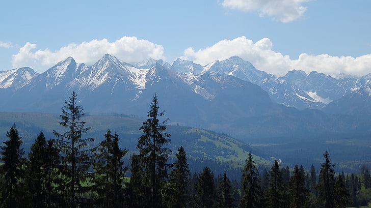 Munţii, Tatry, Tatra înaltă, peisaj, natura, Parcul Naţional, trasee montane