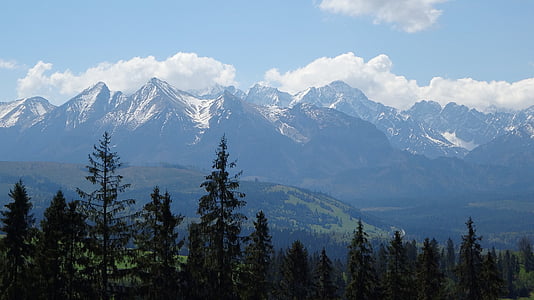 fjell, Tatry, Tatrafjellene, landskapet, natur, nasjonalparken, turstier