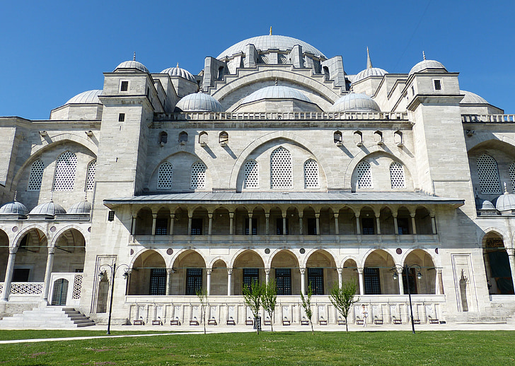 Istanbul, Turecko, mešita, Islám, modlitba, Süleymaniye, Sulejmanova mešita