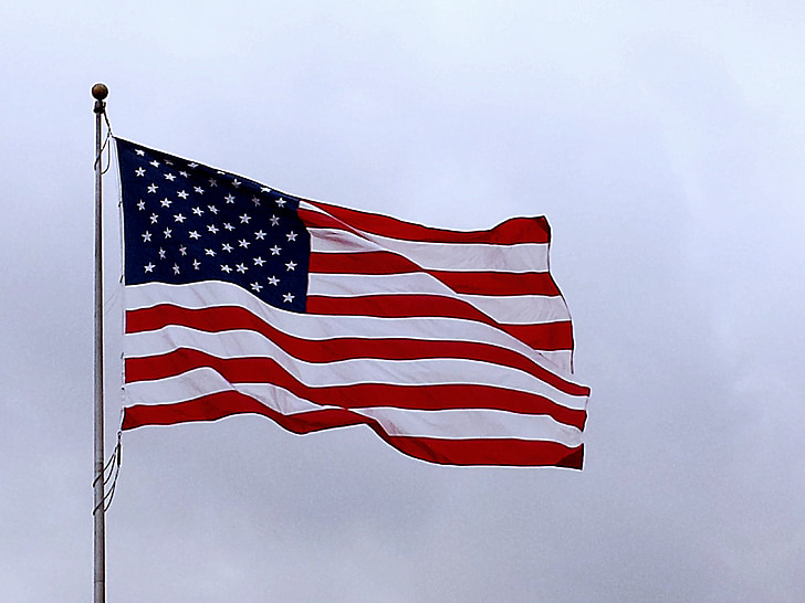amerikanska flaggan, USA flagga, flagga, amerikansk, symbol, USA, nationella