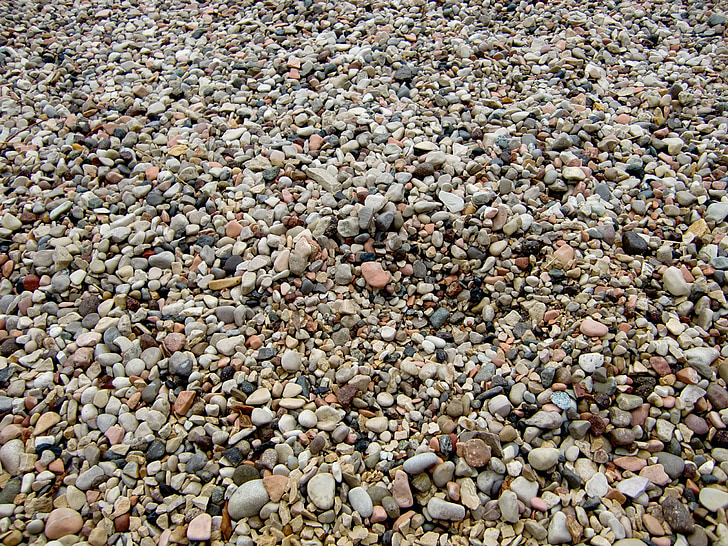Pebble, stenar, bakgrund, stranden, konsistens