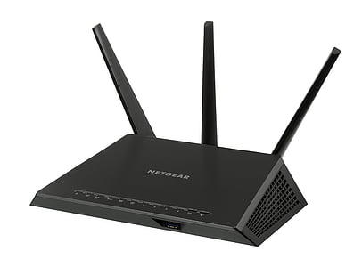 NETGEAR, Nighthawk, AC1900, WiFi, routera, Technologia, komputera