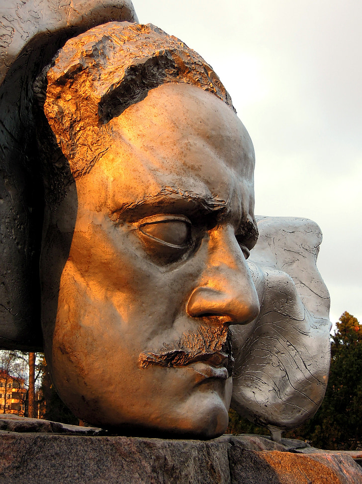 Sibelius, Helsinki, Finlandés, Monumento, arte, estatua de, Helsinki