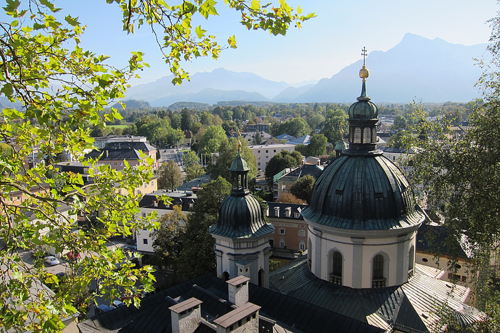 Salzburg, Bécs, Tirol, Ausztria, templom, Európa, Wien