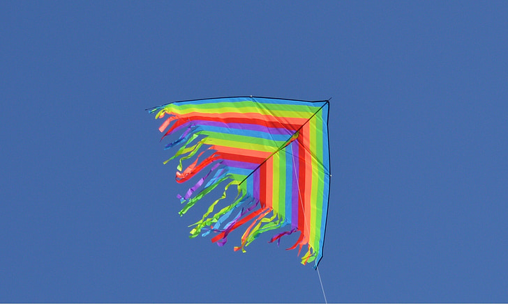 kite, outdoor, summer, sky, fly, leisure, playing