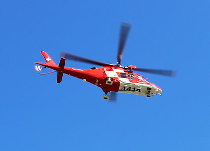 rescue helicopter, helicopter, rescue flight monitors, switzerland