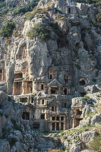 Myra, stijena, Nikola, Apartmani, antičko doba, arhitektura, poznati mjesto