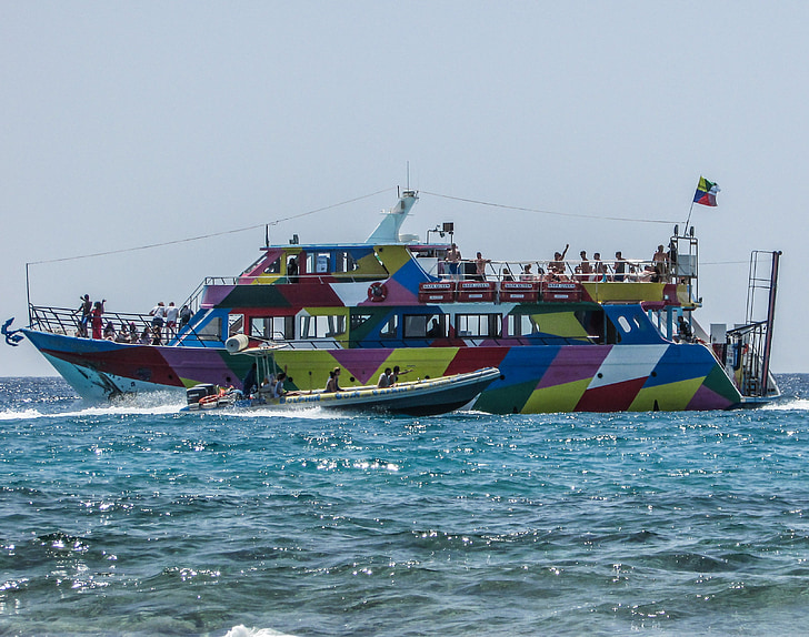 Ciper, čolni, turizem, prosti čas, zabavno, križarjenje