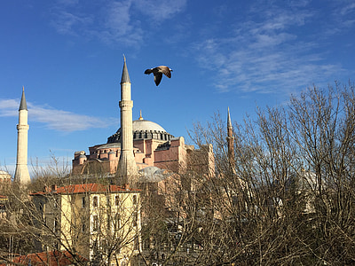 Hagia sophia, Istanbul, Sultanahmet, bybilledet, Se