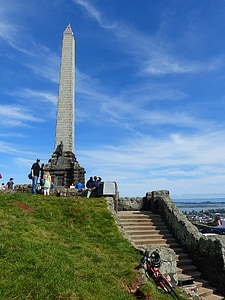 Nya Zeeland, Hill, Maori, vulkanisk topp, minnesmärken förlägger, staty, Auckland