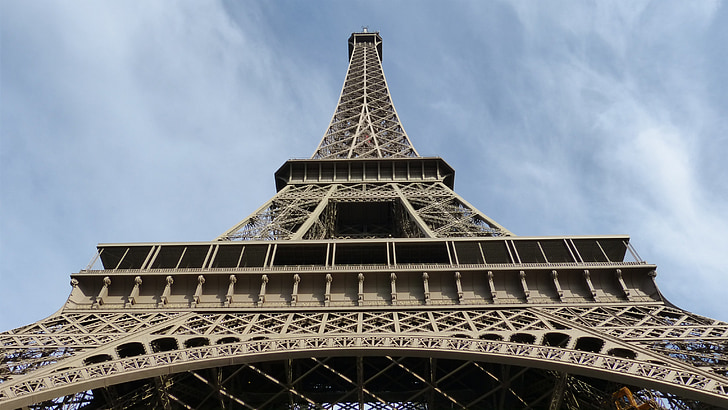 Pariz, Eifflov stolp, jeklene konstrukcije, stolp, arhitektura, World's fair, Francija