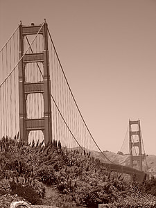 Golden Gate Brücke, USA, San francisco, Brücke, Hängebrücke