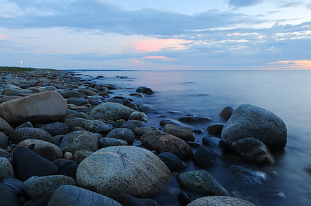 piedras, Playa, mar, piedra, naturaleza, playa que se baña, de surf