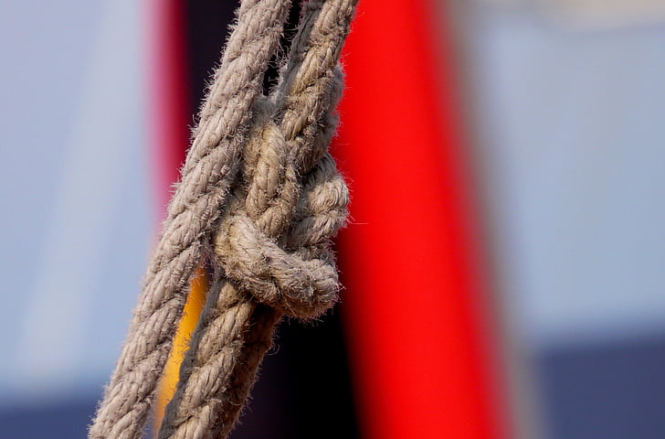 maritime, dew, rope, leash, cordage, ship traffic jams, close up