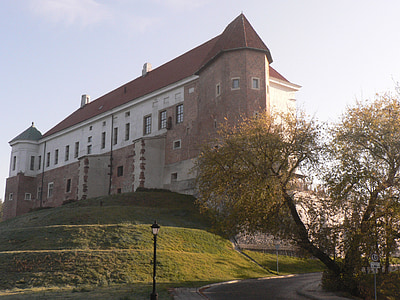Sandomierz, hrad, Poľsko
