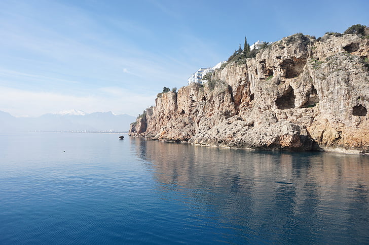 Turkiet, Antalya, havet, Medelhavet, naturen, blå, cool