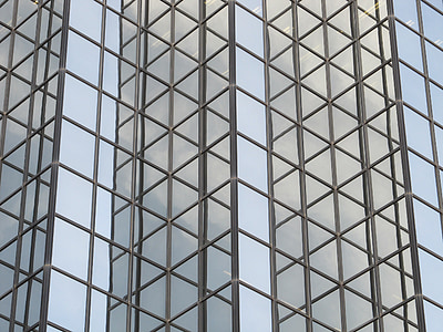 façana de vidre, Oficina, arquitectura, Dallas, horitzó, edificis, Centre