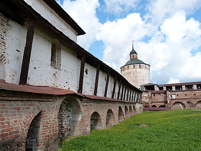 goritsy, monastery, religion, russia, orthodox, architecture, building