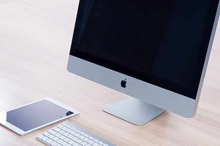 Срібло, iMac, магія, клавіатура, Mac, робочий стіл, комп'ютер