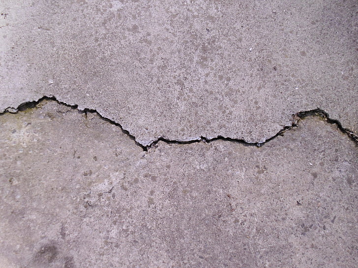 textura, beton, crack, vechi, de cracare, fundaluri, model